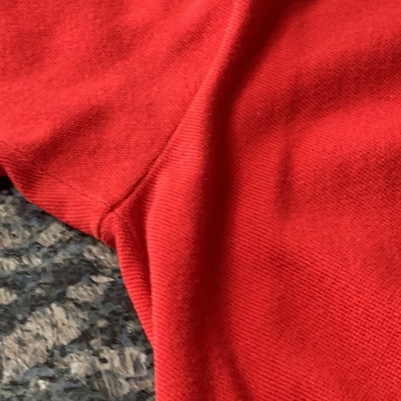 Lacoste Red Golf Shirt - Picture 4 of 6